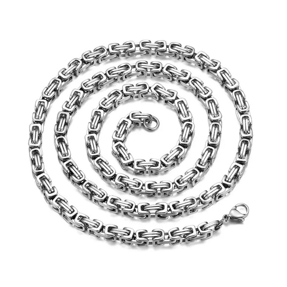 Stainless Steel Hip Hop Jewelry Set - Picture 2 of 6